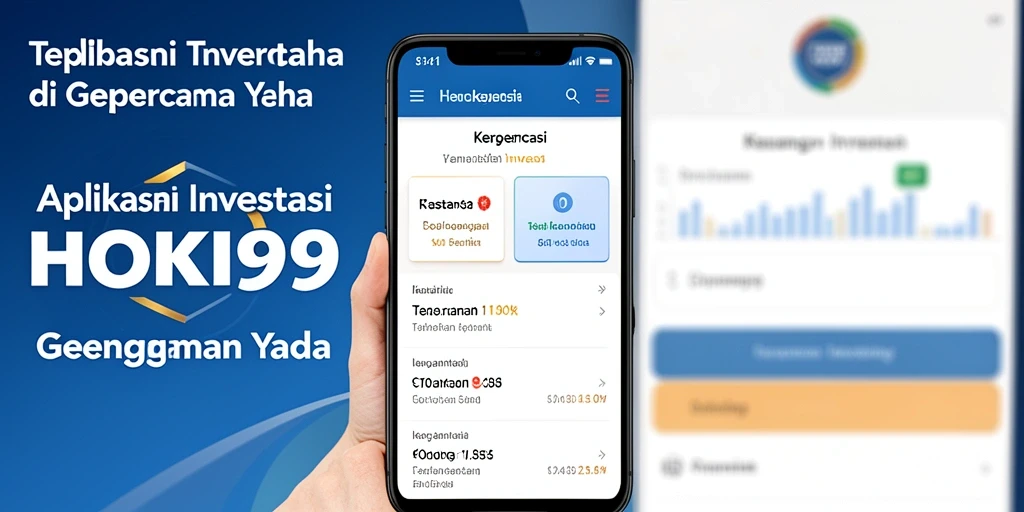 Tampilan antarmuka HOKI99 yang sederhana dan modern untuk investasi.