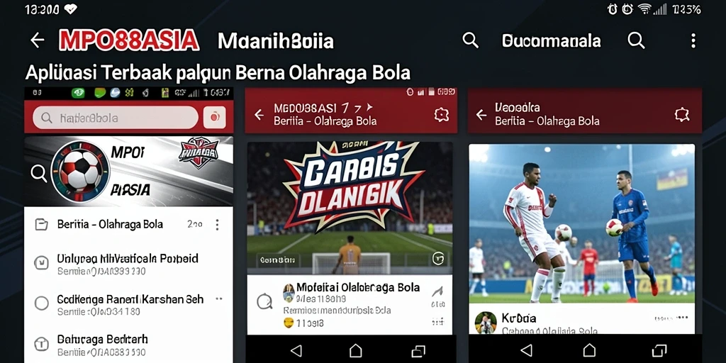 Antarmuka aplikasi MPO88ASIA yang informatif dan menarik.
