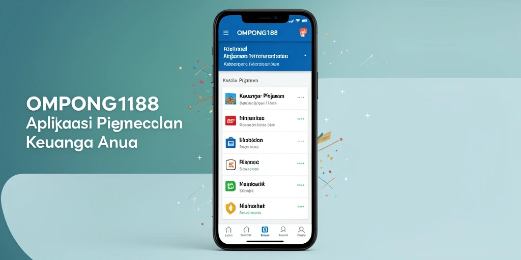 Antarmuka pengguna OMPONG188 yang sederhana dan intuitif.