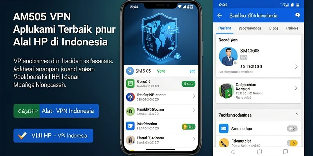 Tampilan antarmuka utama aplikasi SM605 yang user-friendly dan fungsional.